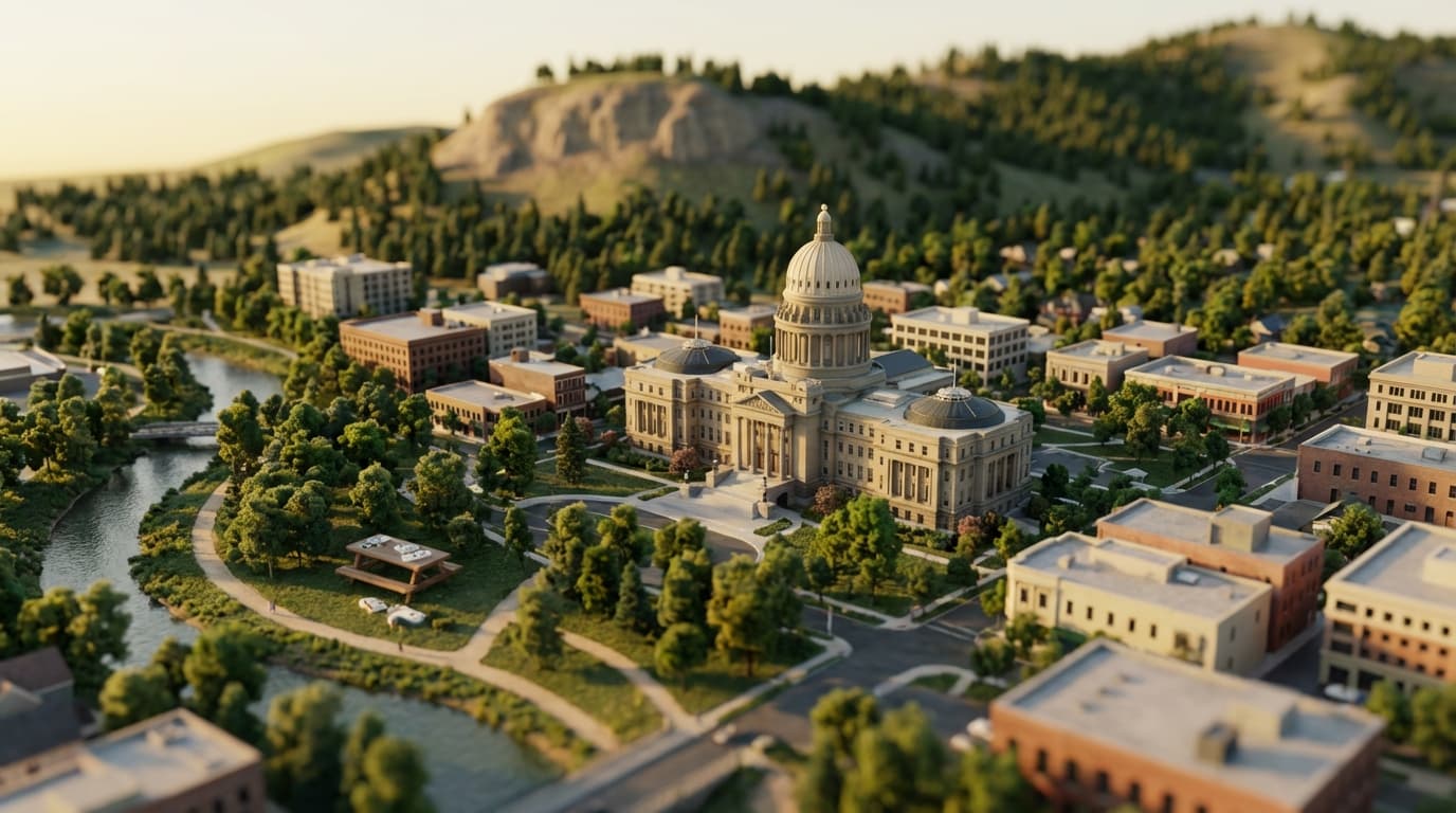 Boise cityscape