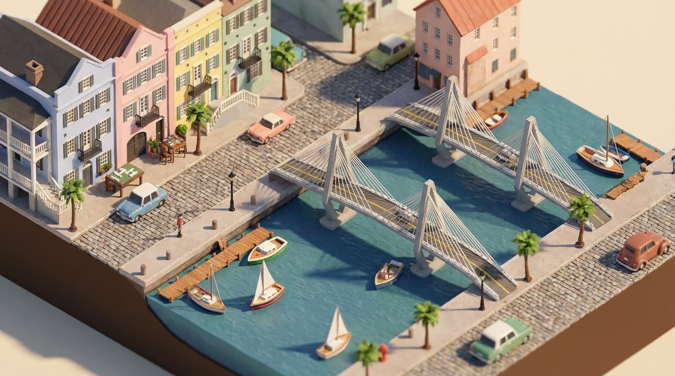 Charleston cityscape