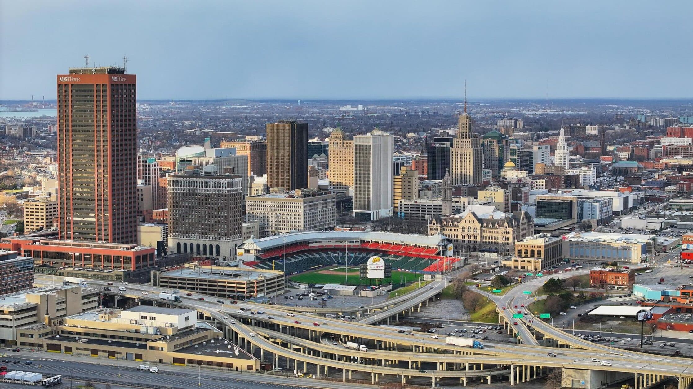 Buffalo, NY skyline