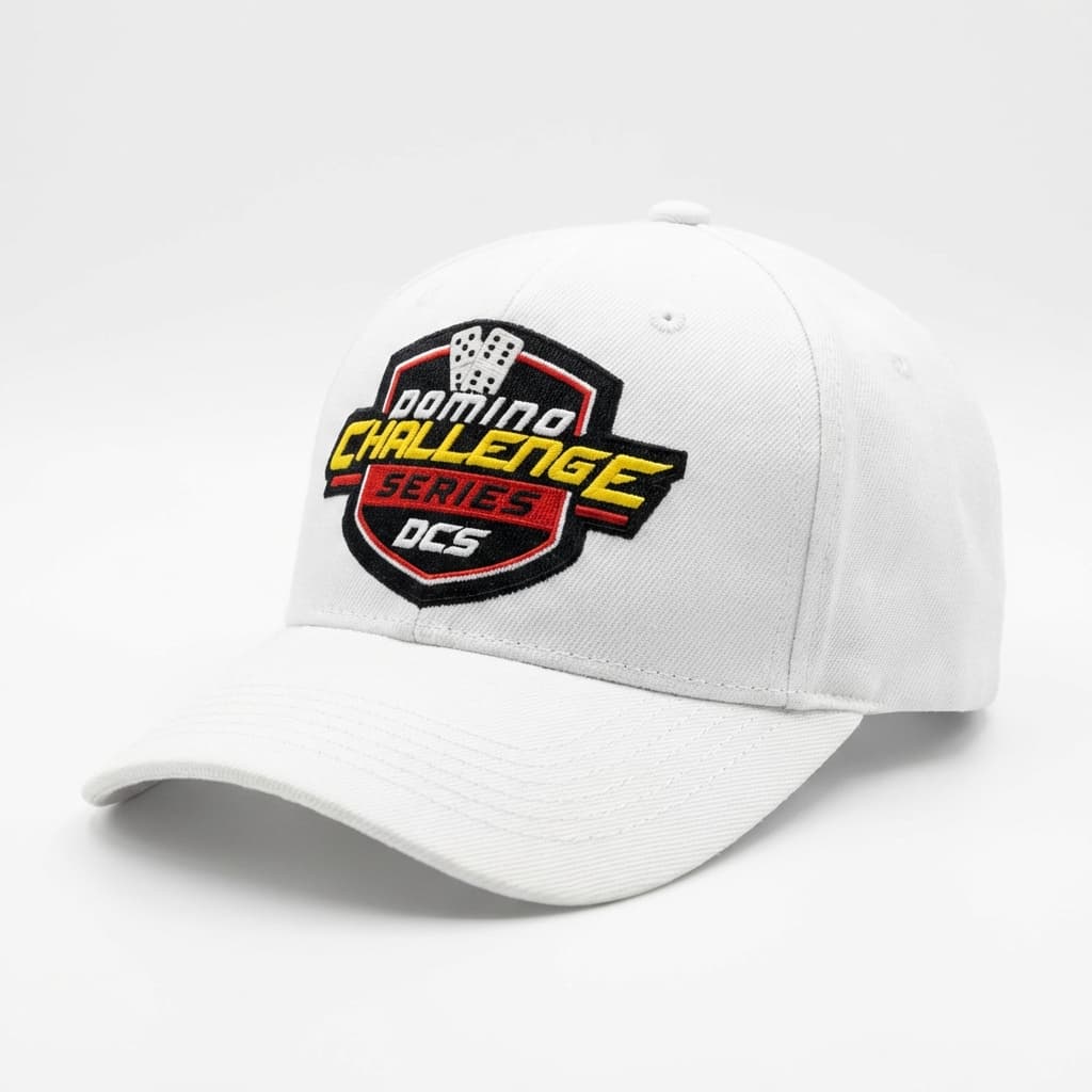 Domino Challenge Series Ball Cap - White